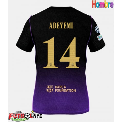Camiseta Barcelona Karim Adeyemi #14 Visitante Equipación 2026-27 manga corta